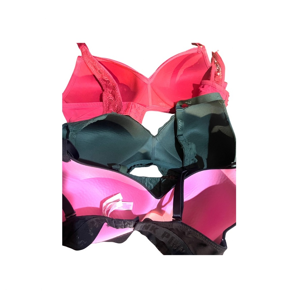 Aerie Victoria's Secret 36DD bra lot of 3! Great Condition, Lace Detail